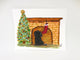 Dog waiting for Santa