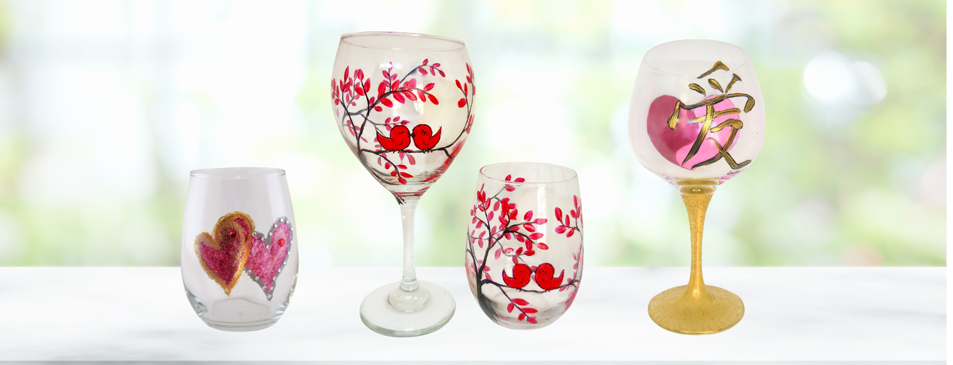 valentines glasses