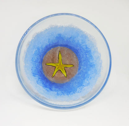 Glass Bowl Featuring a Starfish