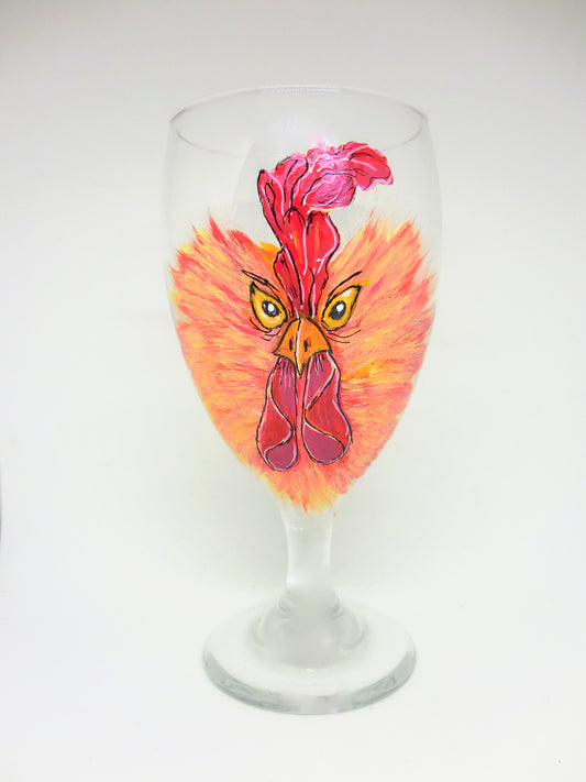 goblet with chicken