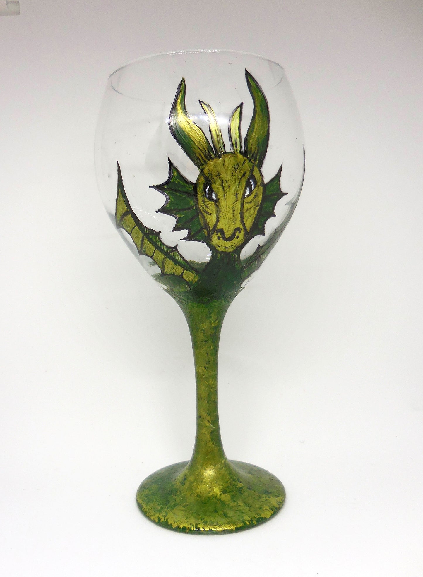 Dragon Wine Glass