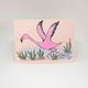 Flamingo in Flight