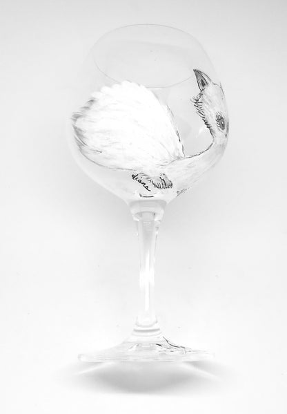 White Fox Wine Glass