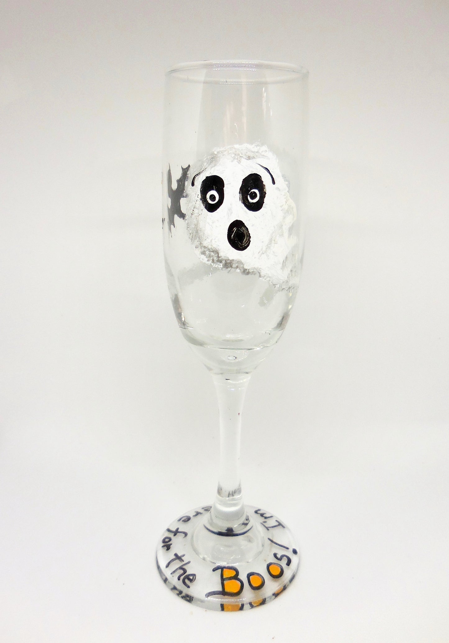 Ghosts Champagne Glass