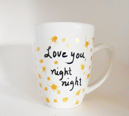 Moon and Stars Coffee Mug