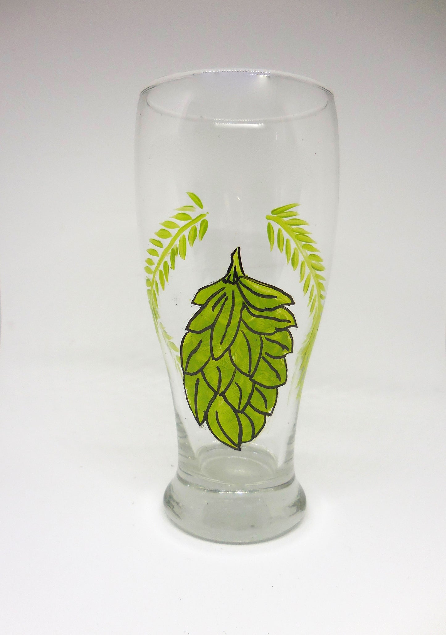 Hops Beer Glass