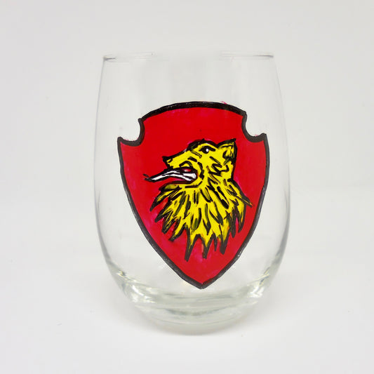 House of Lannister Stemless Wine Glass