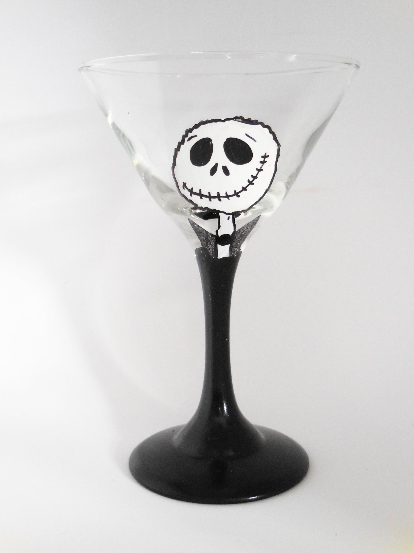 Jack Skellington Martini Glass