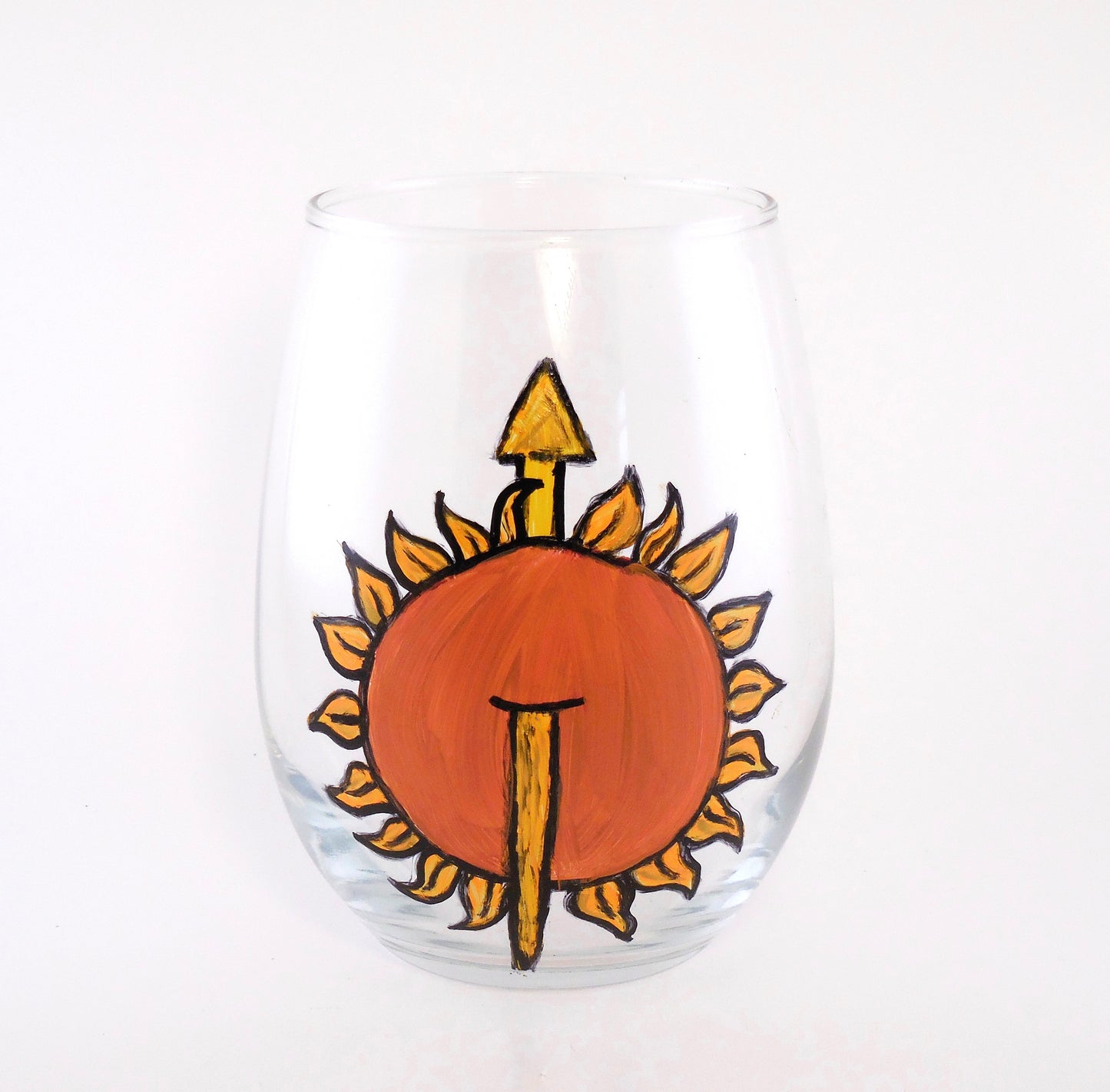 Martell Sun Stemless Wine Glass