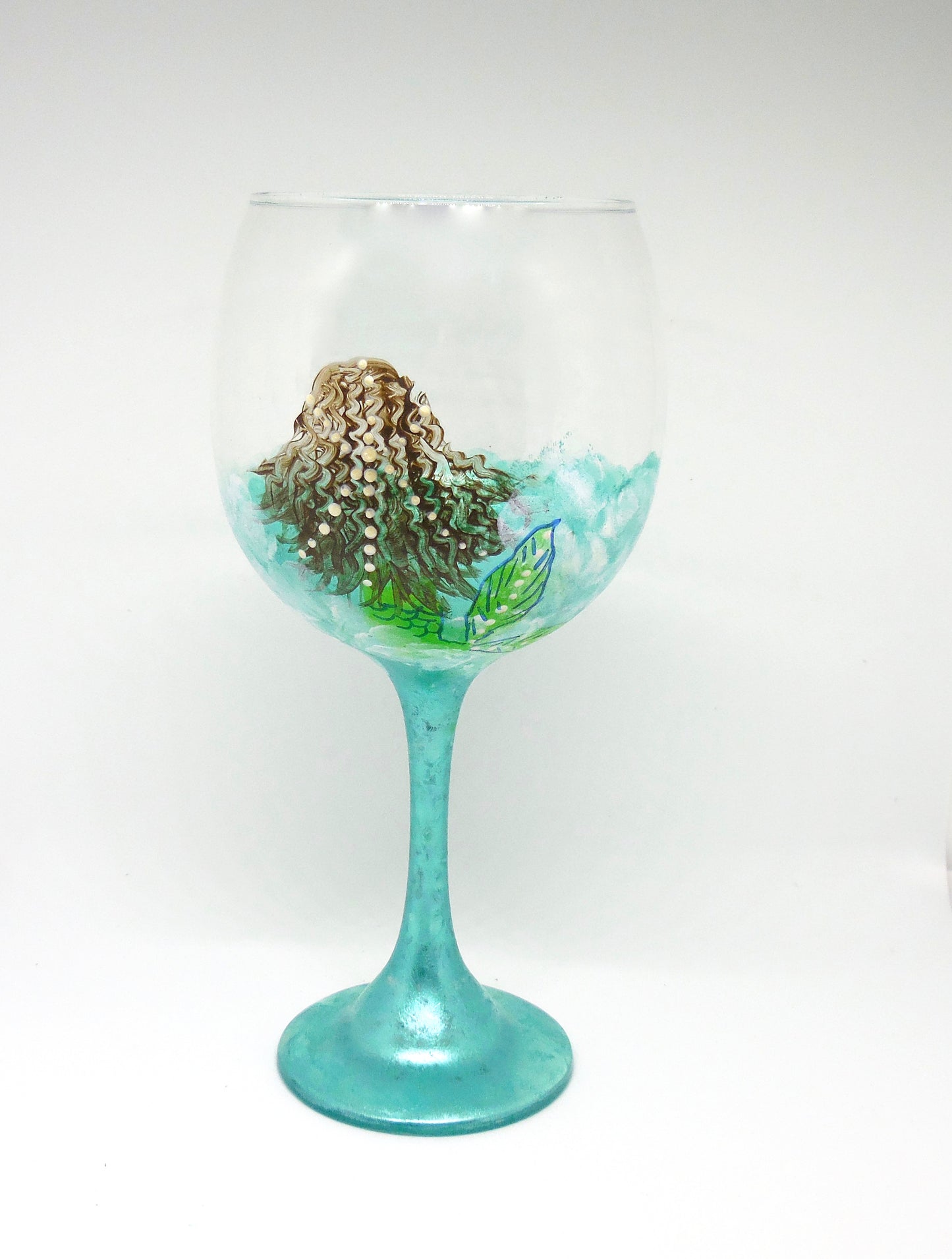 Mermaid Wine Glass