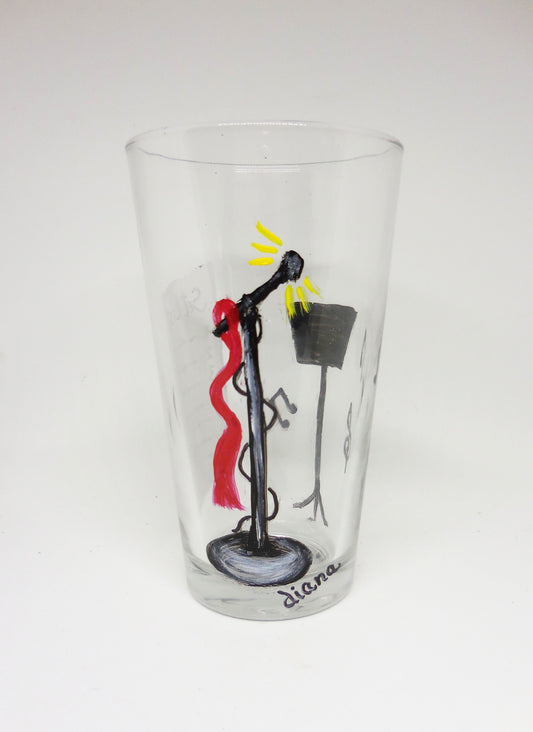 Musician's Tall Glass