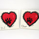 Paw Print Hearts