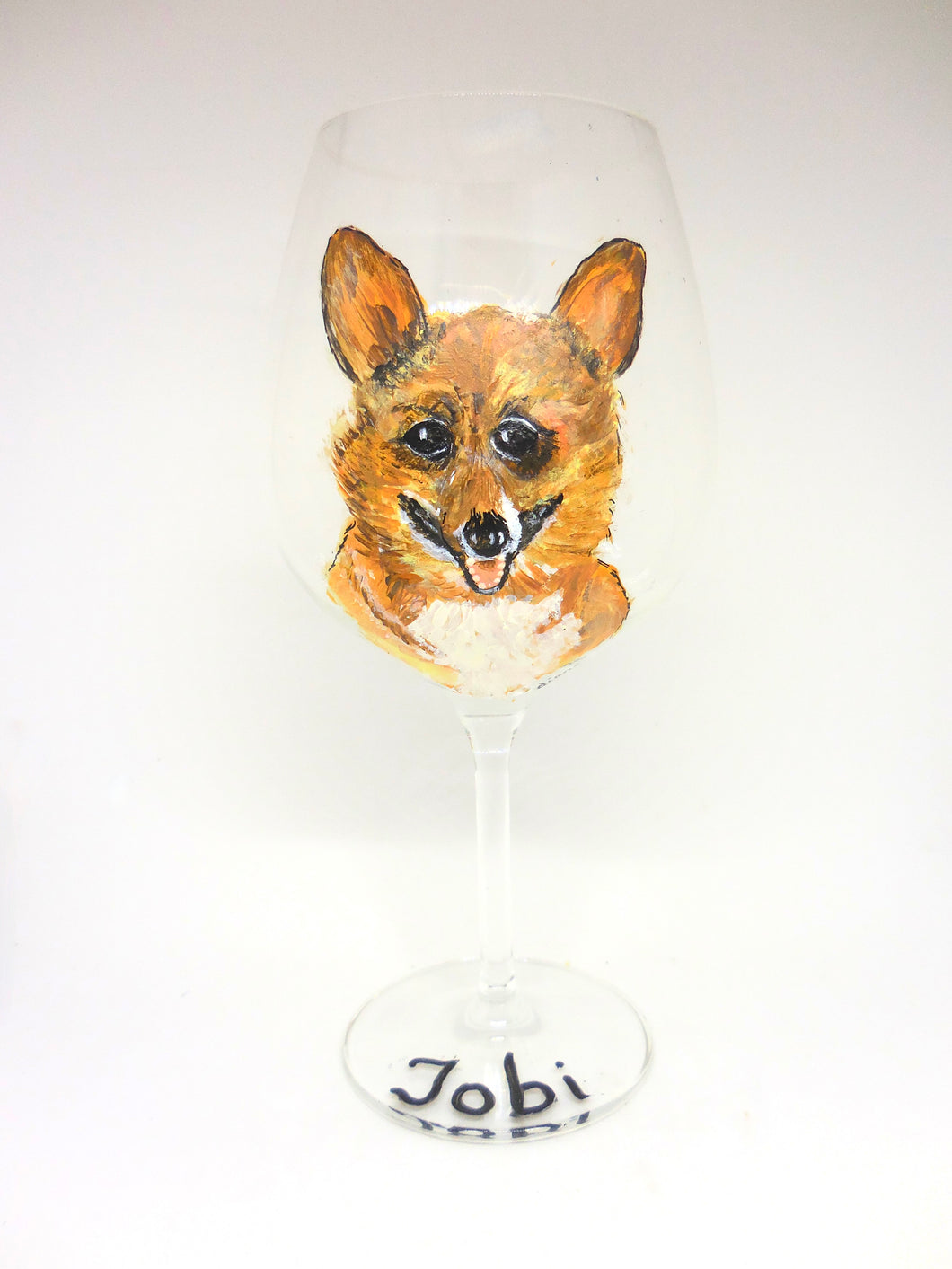 Custom Pet Portraits on Glassware