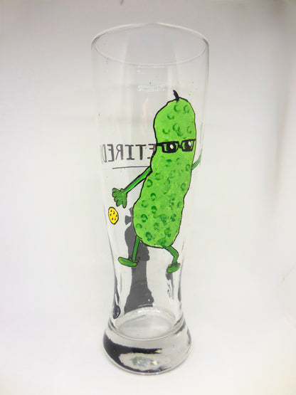 Pickleball Beer Glass