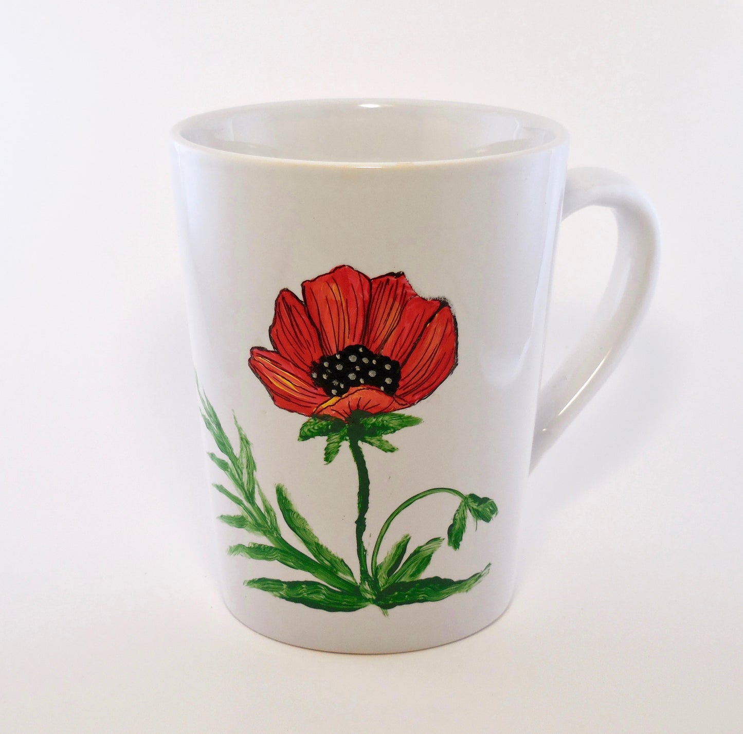 Red Poppy Coffee Mug