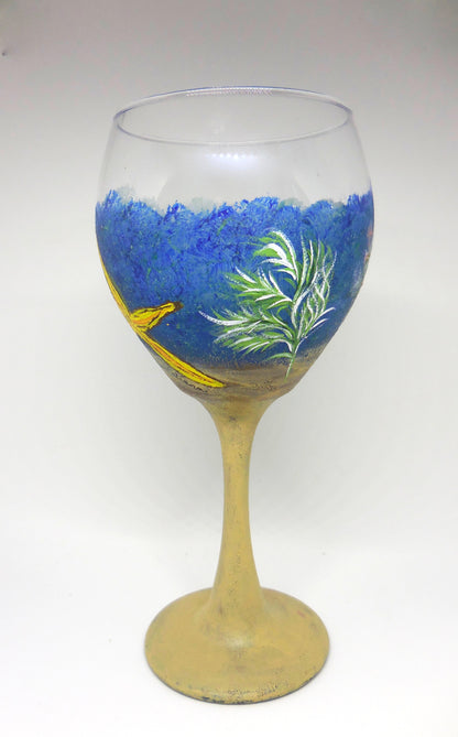 Starfish Wine Glass