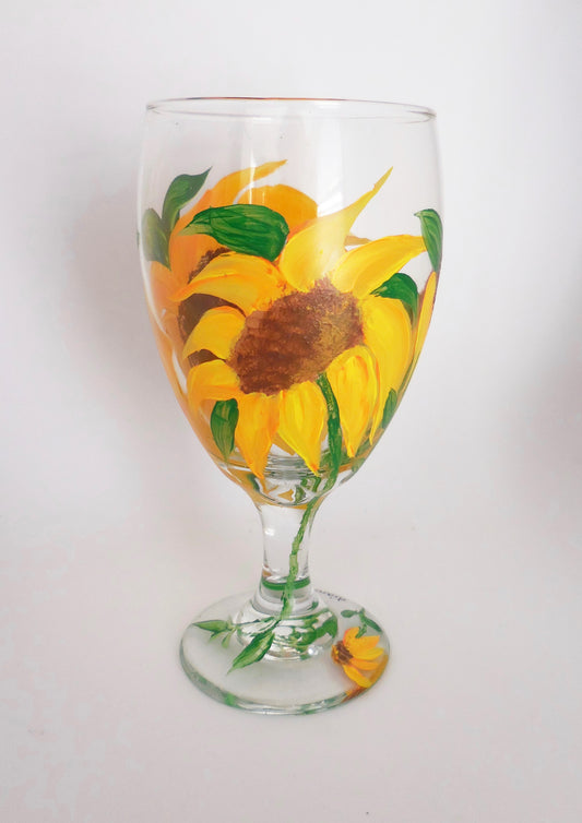 Sunflower Goblet