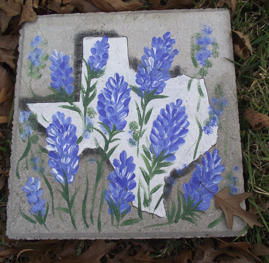 Texas Bluebonnet Stepping Stone