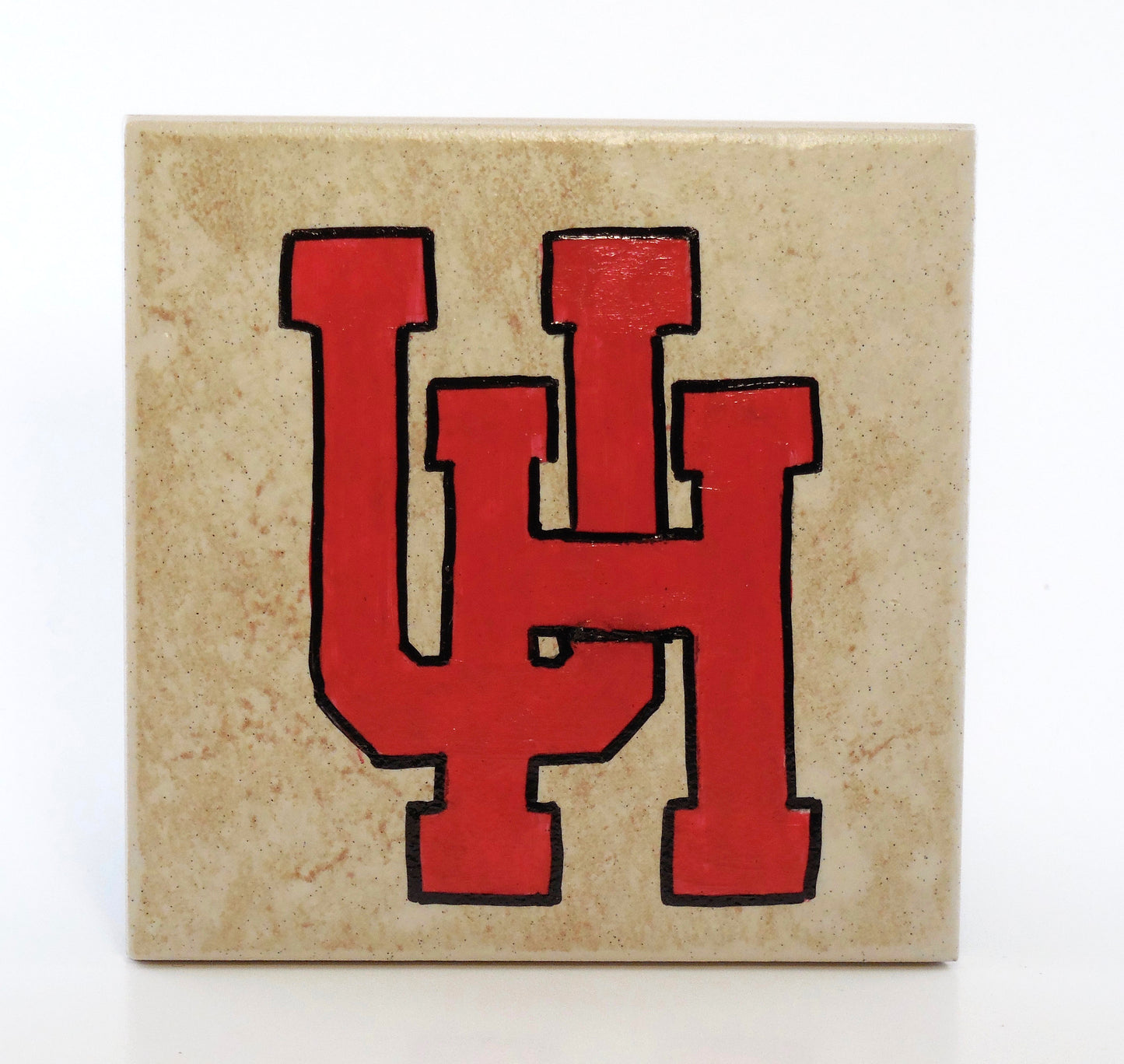 UT Houston Ceramic Coaster